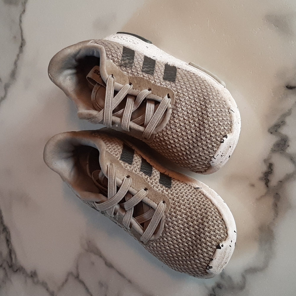 Grey Adidas kids size 7 sneaker